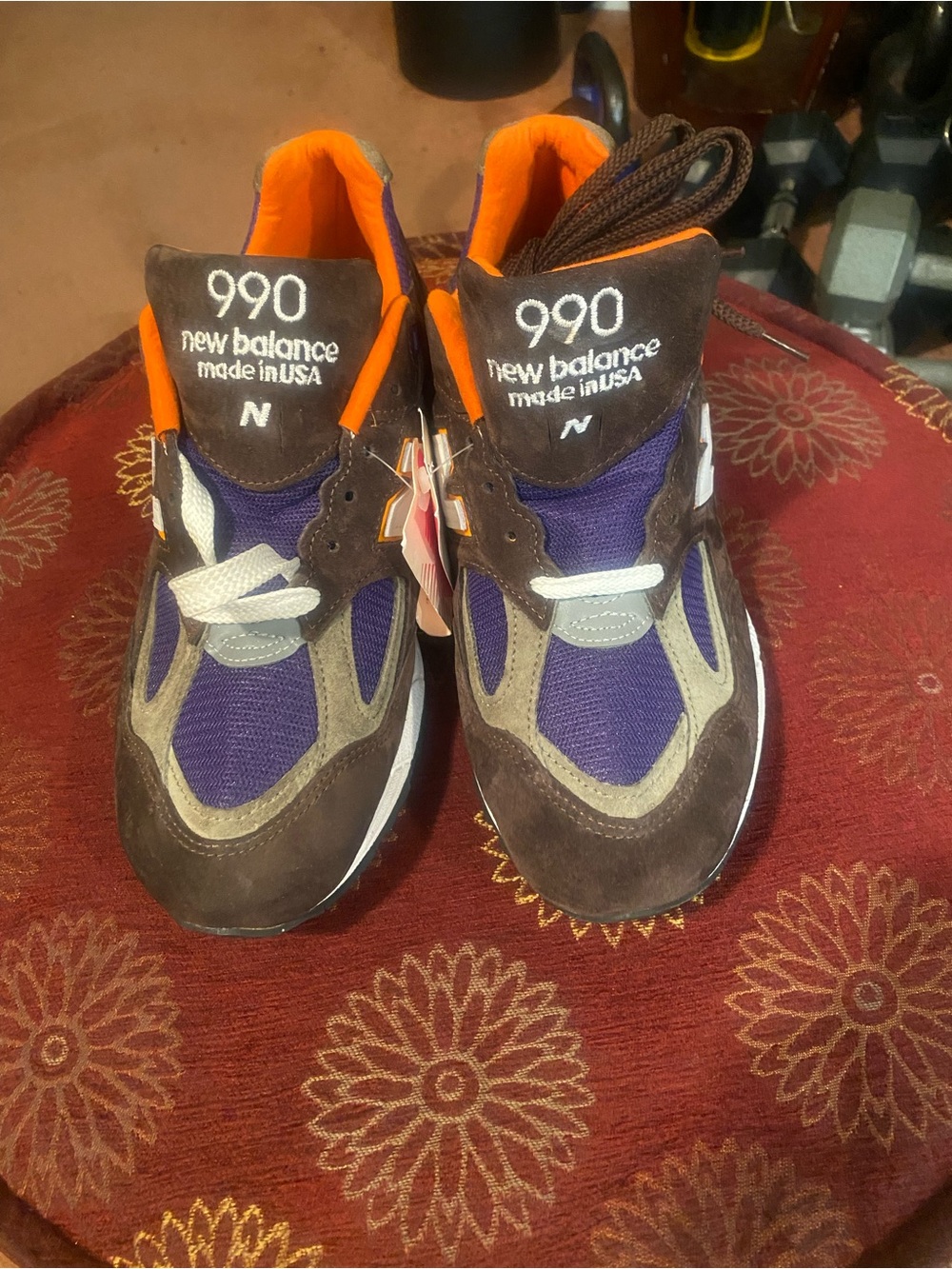 Teddy Santis x New Balance 990v2 Made in USA Brown Purple